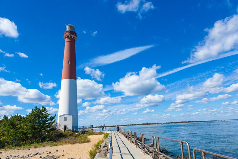 Picture of a lighthouse in Ocean County, New Jersey