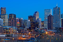 Denver CO Skyline Picture